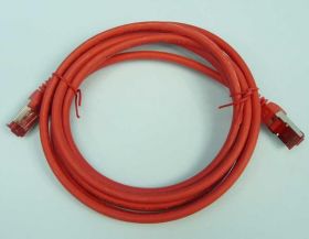 S/FTP 6e 2,00mb CZERWONY Cu PATCHCORD