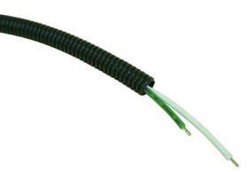 Elastyczny, dzielony, Ø 16mm, dł. 100m, materiał: Tworzywo sztuczne, kolor: Czarny, -20 → +80C, RS PRO
