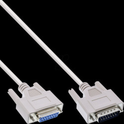 17740 Joystick extension, 15-pin, plug/socket, 2.0m