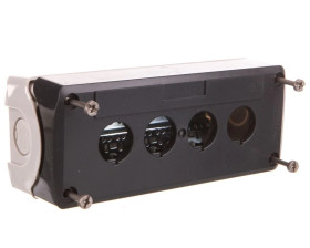 Obudowa kasety 4-otworowa 22mm szara IP65 XALD04H7