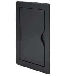 Drzwiczki rewizyjne 25x40 plastikowe grafitowe 250x400mm, bez zamka ABS airRoxy 02-817AGR