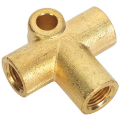 Sealey BC101003WAY Brake Tube Connector M10 x 1mm 3-Way