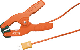 Pipe clamp temperature probe, -20 to 93 °C, thermocouple type K, TP200