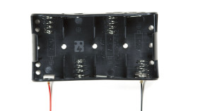 Uchwyt do baterii, x 4, Smycz przewodu