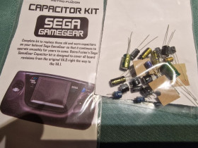 Sega Game Gear Capacitor kit