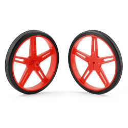 Pololu Wheel 70x8mm Pair - Red