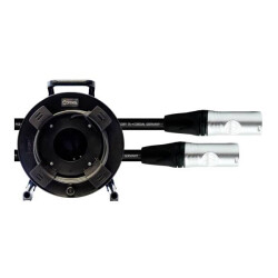 Cordial 15599 RJ45 Network Cable CAT 7a S/FTP 50.00 m Black PUR coating 1 pc(s)