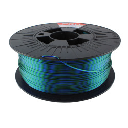 Filament do drukarki 3D PLA Magic Ø 1.75mm 1kg Niebieski/zielony RS PRO