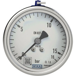 Riegler pressure gauge, 102508, 4081