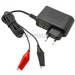 Ładowarka wtyczkowa do akumul. żel. 12V( 3-9Ah )