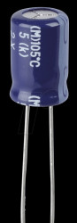ELXZ630ETD680MH12D Elko radial, 68 µF, 63 V, 105°, Low ESR, 8 x 12 mm, RM 3.5