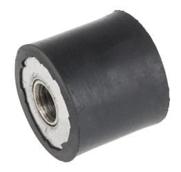 Podstawka antywibracyjna M8 średnica 25mm wysokość całkowita 22mm Nóżka sprężysta żeńska