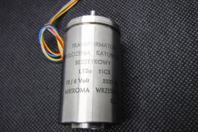 LTSa 11CS Mikroma 12/6V 2500Hz transformator położenia kątowego bezstykowy selsyn