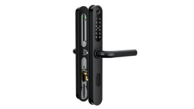 Elektroniczny zamek do drzwi SmartLock RCF SLIM UNI sz=41mm (13,56Mhz Mifare, kod PIN, Bluetooth)