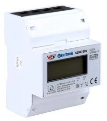 Licznik Energii Elektrycznej Mocy Pomiar Dwukierunkowy Trójfazowy MID 4P