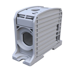 Złączka szynowa gwintowa Al/Cu STB 185 (87810) SIMBLOCK szary 81201002