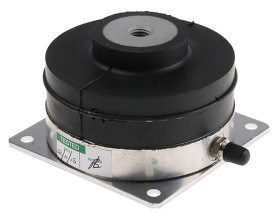 Podstawka antywibracyjna M12 średnica 105mm wysokość całkowita 65mm