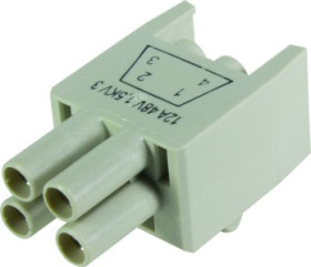 Socket kit, 4 pole, IP65/IP67, 09465004401