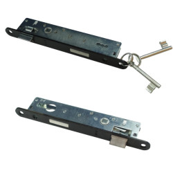 Zamek do drzwi na klucz uniwersalny z dźwignią 90/22 DV-6306-ZA-U