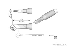 Grot C210033 do rączki JBC T210