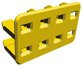 Podwójna płytka blokująca TE Connectivity EconoSeal J Mark II Blokada TPA Złącza samochodowe