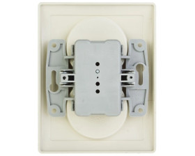 DANTE Gniazdo podwójne kompletne z/u krem 450336