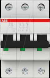 2CDS253001R0104 Circuit breaker, class C, 10 A, 3-pin