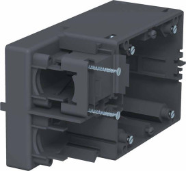 6288590 Gniazdo do zabudowy 7GD5 Wkładka złącza czarny 1 szt.