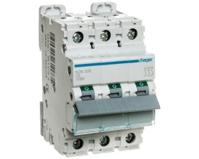 Wyłącznik nadprądowy 3P D 6A 10kA AC NDN306