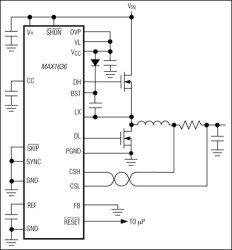 Low-Voltage, Precision Step-Down Controller for Portable CPU Power
