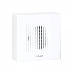 Dzwonek elektroniczny jednotonowy RINGIL MINI AC, 230V, śnieżno biały OR-DP-MR-160/PW