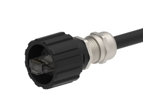 Złącze RJ45 Wtyk Złącze RJ45 Montaż na kablu Cat5e TE Connectivity