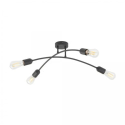 Lampa sufitowa HELIX BLACK 4 PŁ 4687 TK Lighting