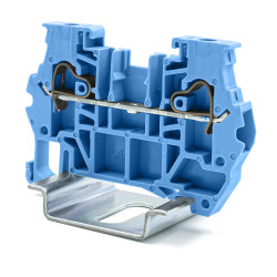 Blok zacisków przelotowych RS PRO poziomy: 1 24 → 10AWGsprężynowa 32A 1 kV