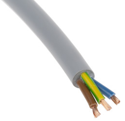 Control Cable liczba żył 3 0,75 mm² Nieekranowany Lapp 12 A średnica zew 5.7mm Szary