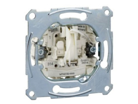 MERTEN Wyłącznik cięgnowy z funkcją wyłącznika 2-biegunowy podtynkowy 10AX 250 V zaciski bezśrubowe MTN3182-0000 SCHNEIDER ELECT