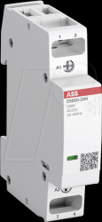 ESB20-20N-06 Installation contactor 20 A, 2 NO/0 NC, 230 V AC/DC