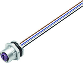 binder 76 0534 1011 00105-0200-20 Złącze niekonfekcjonowane czujnika/aktuatora złącze żeńskie proste, złącze żeńskie z k