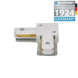 Blaupunkt Konektor do szyn 1-fazowych Kątowy L biały, BLAUPUNKT-KL1W