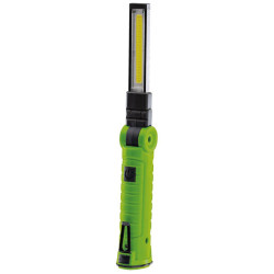 Draper 11856 3W COB/SMD LED Rechargeable Slimline Inspection Lamp 170 Lm (Green)