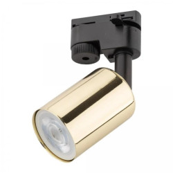 Lampa reflektor na szynę 1 fazowy złoty TRACER GOLD GU10 4921 TK Lighting