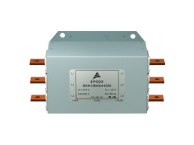 Filtr EMC 180A 3-fazowy 300/520 V AC EPCOS, montaż THT