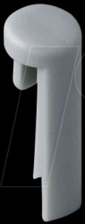 A1101007 TOP KNOBS marking element PIN, pastel grey
