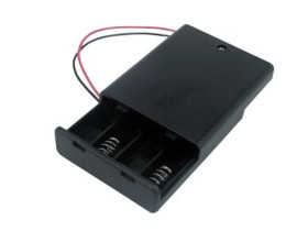 Uchwyt do baterii, x 4, Smycz przewodu