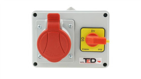 Rozdzielnica Budowlana 16A/5P + Wyłącznik 0-1 06.305