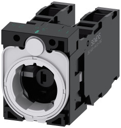 Blok styków Siemens SIRIUS ACT 3SU15 blokada Blok styków 2 NO/2 NC 6 ... 24 V LED, przyłącze śrubowe kolor Biały