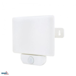 Naświetlacz LED LFX 30W 4000K 2700lm IP65 biały z czujnikiem ruchu C65-LFX-030WH-4K-PIR