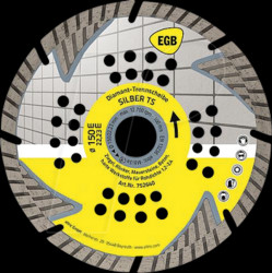 752640 Diamond cutting disc 150 mm, "Silber TS"