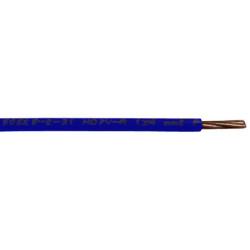 Przewód montażowy 16mm² Niebieski RS PRO PVC 6 AWG 750 V dł. 100m 7/1.69 mm +70°C Euroclass Eca