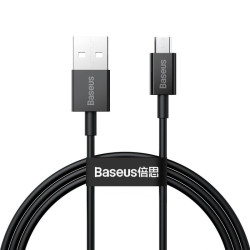 Kabel USB/MicroUSB BASEUS 1m 2A Black CAMYS-01